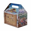 Sct Pirate Kid's Meal Barn Boxes, 6.43 x 4 x 3.75, Kraft, Paper, 96PK 2793